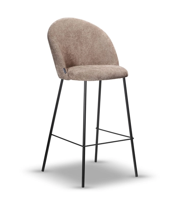 Hoker Tapicerowany SOUL 75cm noga czarna slim