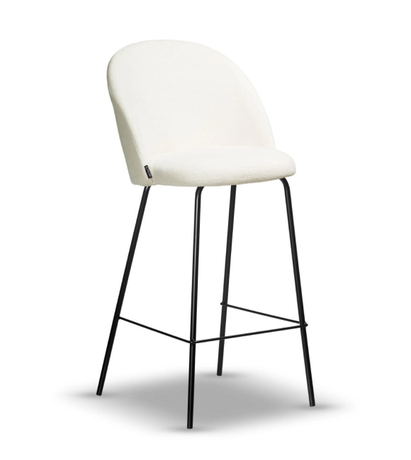 Hoker Tapicerowany SOUL 75cm noga czarna slim