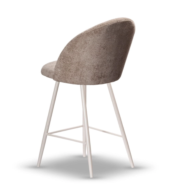 Hoker Tapicerowany SOUL 65cm noga kaszmir