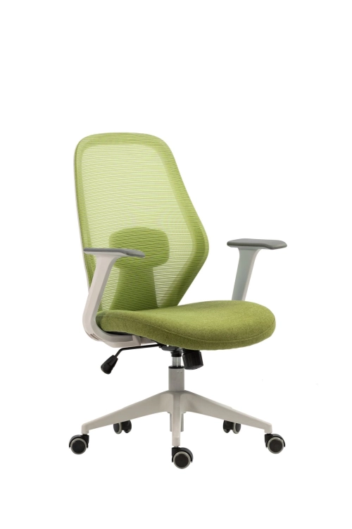 fotel obrotowy FK23-limonkowy