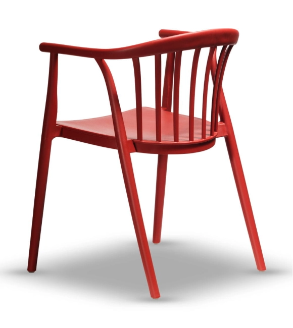 Zestaw 4szt. Krzesło Ogrodowe RIVA coral