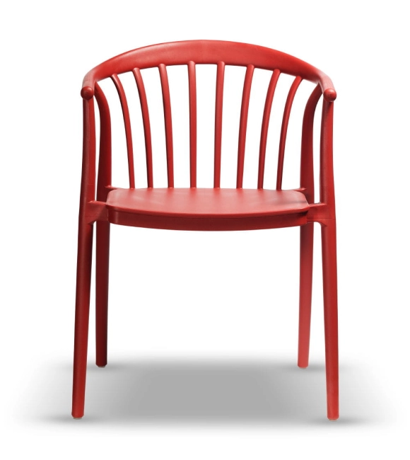 Zestaw 4szt. Krzesło Ogrodowe RIVA coral