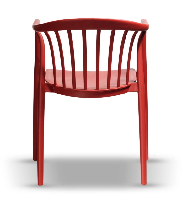 Zestaw 4szt. Krzesło Ogrodowe RIVA coral