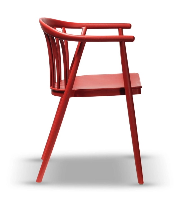 Zestaw 4szt. Krzesło Ogrodowe RIVA coral