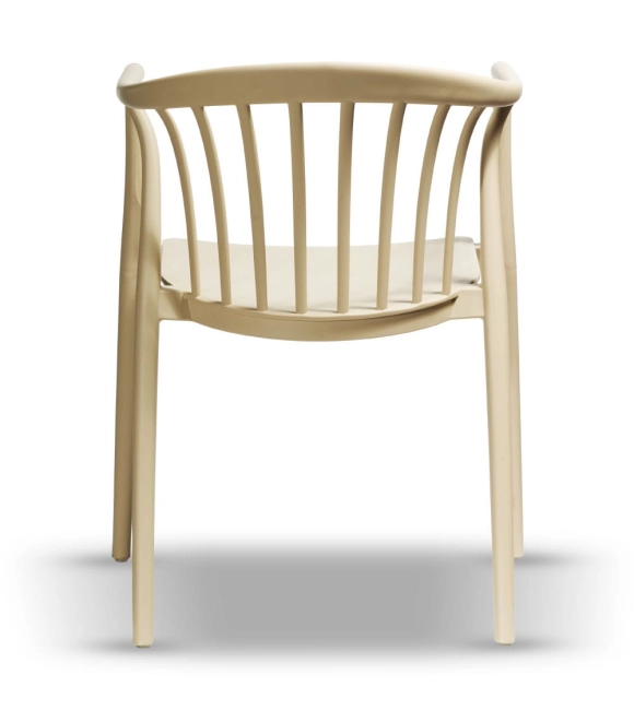 Zestaw 4szt. Krzesło Ogrodowe RIVA beżowe