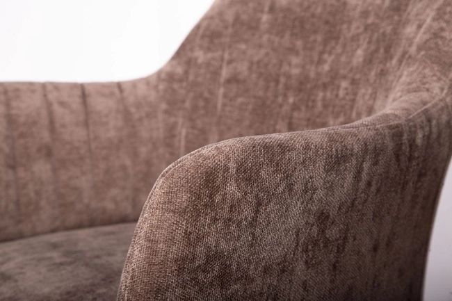 krzesło LAURA tapicerowane noga czarna