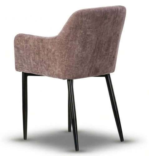 krzesło LAURA tapicerowane noga czarna