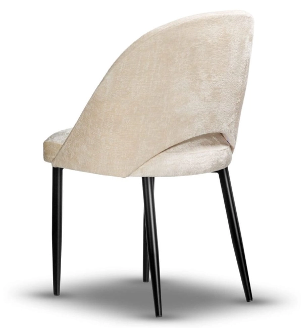 krzesło tapicerowane OLIVIA noga czarna