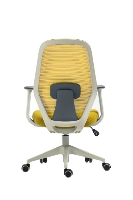 fotel obrotowy FK23-musztardowy