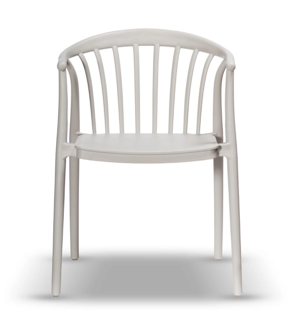 Zestaw 4szt. Krzesło Ogrodowe RIVA szare