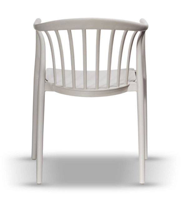 Zestaw 4szt. Krzesło Ogrodowe RIVA szare