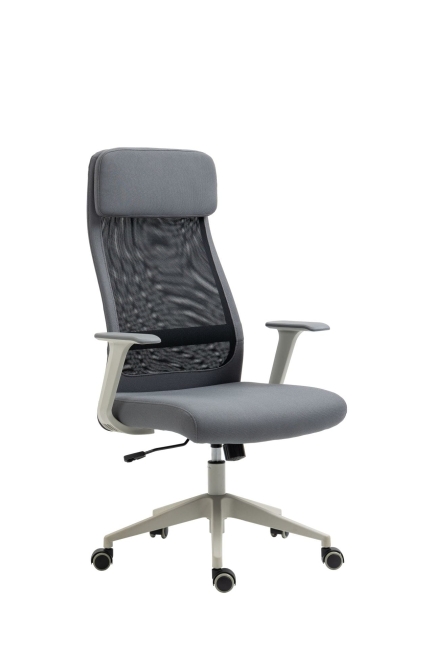 fotel obrotowy FK24-FX szary