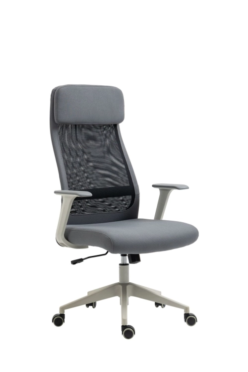 fotel obrotowy FK24-FX szary