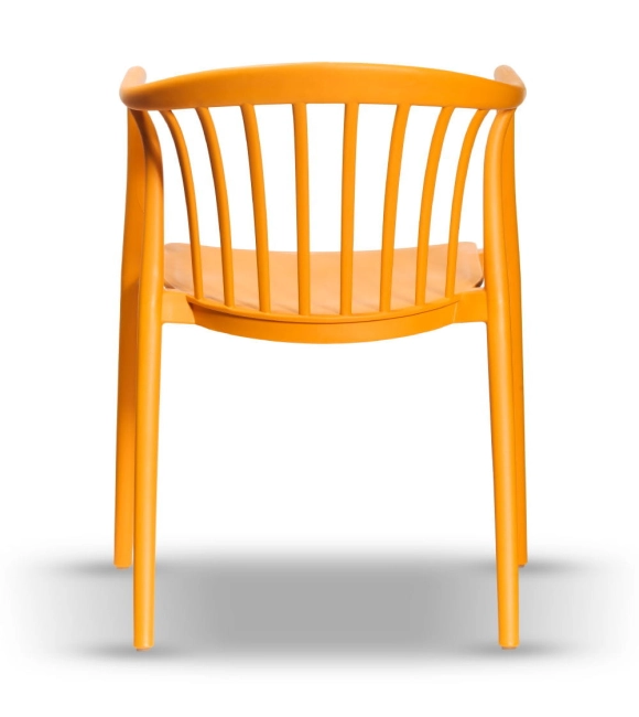 Zestaw 2szt. Krzesło Ogrodowe RIVA żółte