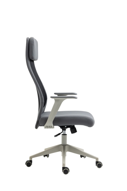 fotel obrotowy FK24-FX szary