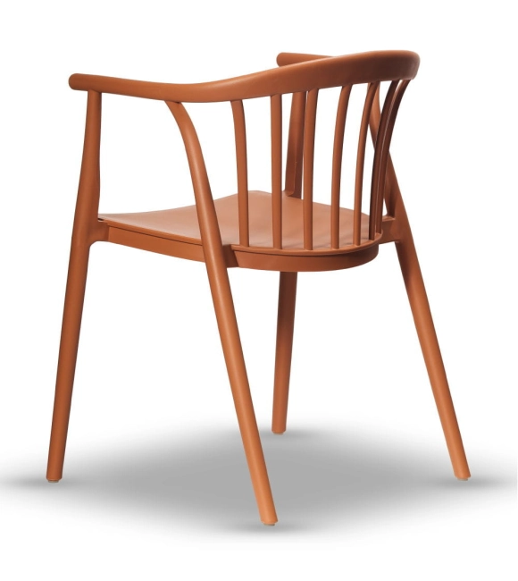 Zestaw 2szt. Krzesło Ogrodowe RIVA brązowe