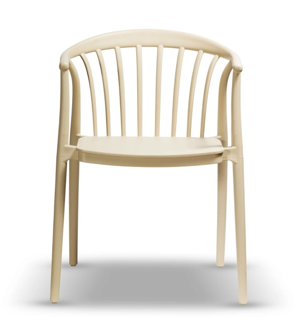 Zestaw 2szt. Krzesło Ogrodowe RIVA beżowe