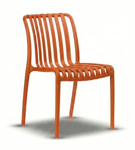 Krzesło Ogrodowe JULIAN-1 pomarańczowy
