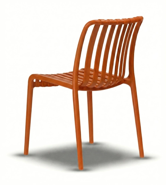 Krzesło Ogrodowe JULIAN-1 pomarańczowy