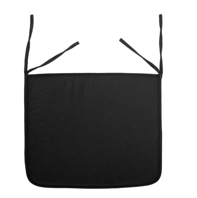 Poduszka do krzesła czarna