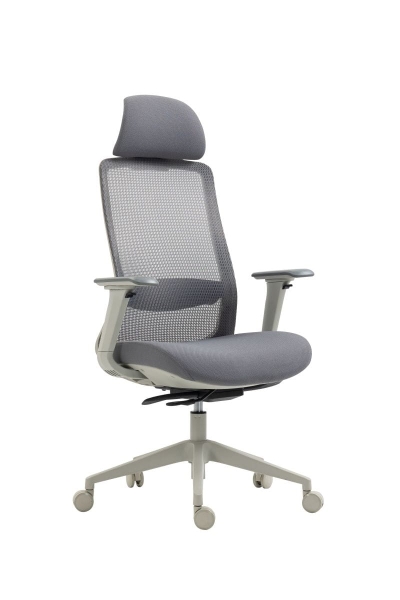 fotel obrotowy FK26-FX szary