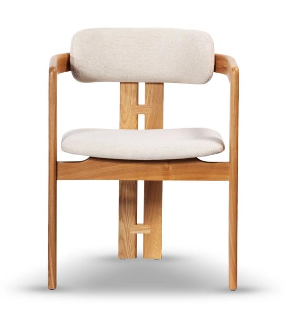 Krzesło Drewniane Tapicerowane LUGO-2 kolor dąb