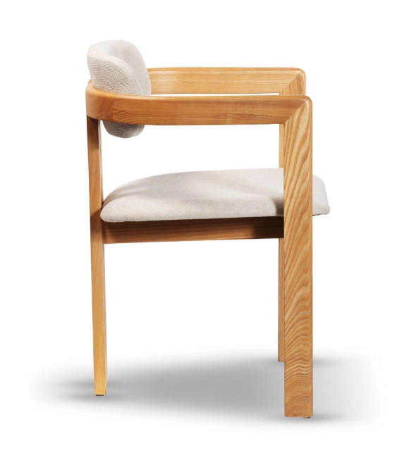 Krzesło Drewniane Tapicerowane LUGO-2 kolor dąb