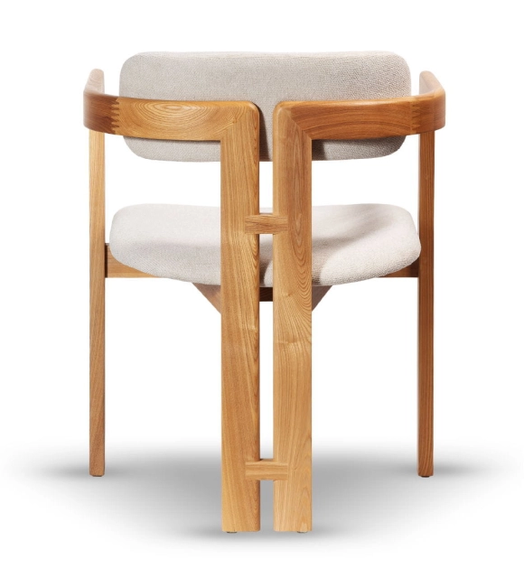 Krzesło Drewniane Tapicerowane LUGO-2 kolor dąb