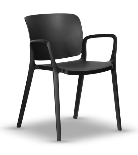 Krzesło ogrodowe MOKKA czarny