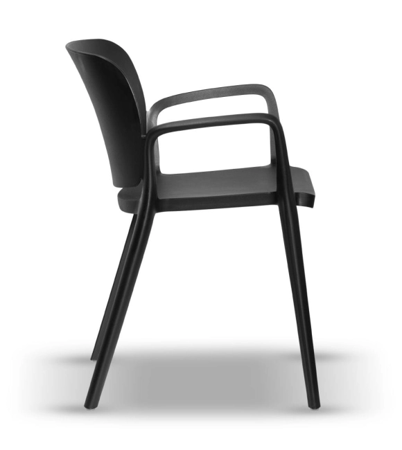 Zestaw 2szt. Krzesło ogrodowe MOKKA czarny