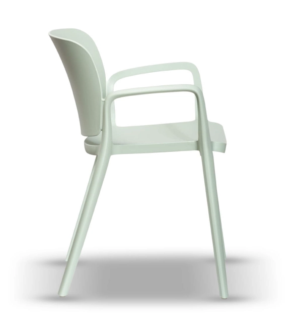 Zestaw 4szt. Krzesło ogrodowe MOKKA oliwkowe