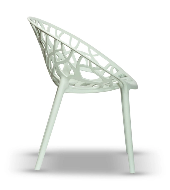 Zestaw 4szt. Krzesło Ogrodowe LUPE kolor oliwkowy