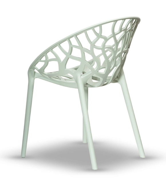 Zestaw 4szt. Krzesło Ogrodowe LUPE kolor oliwkowy