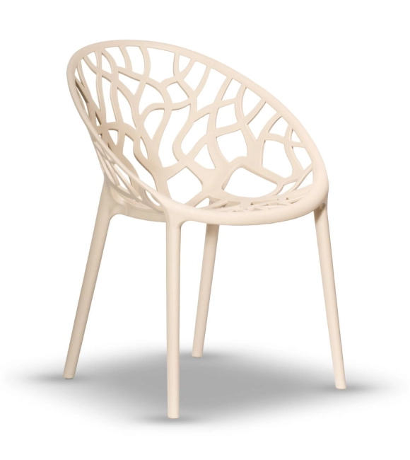 Krzesło ogrodowe LUPE beżowe