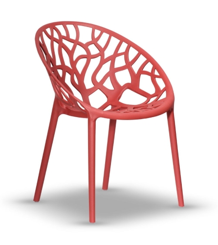 Krzesło ogrodowe LUPE coral