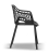 Zestaw 4szt. Krzesło ogrodowe CHICO-2 czarne