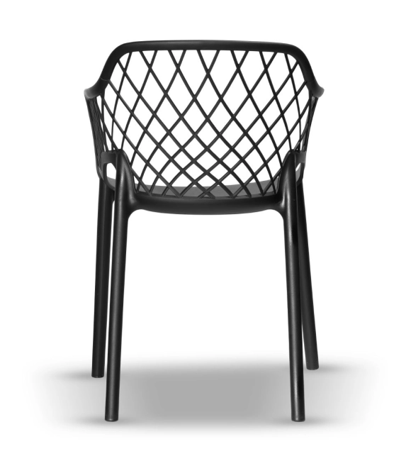 Zestaw 2szt. Krzesło ogrodowe CHICO-2 czarne