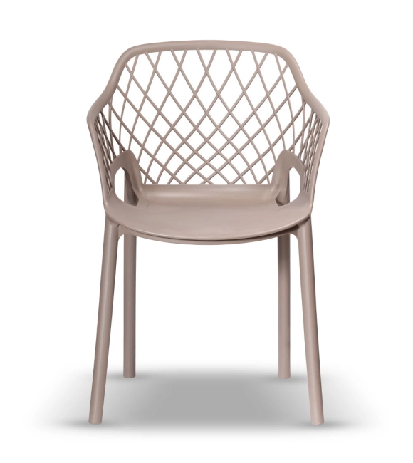 Zestaw 2szt. Krzesło ogrodowe CHICO-2 taupe