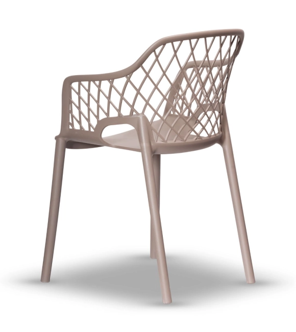 Zestaw 2szt. Krzesło ogrodowe CHICO-2 taupe