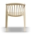 Zestaw 6szt. Krzesło Ogrodowe RIVA beżowe