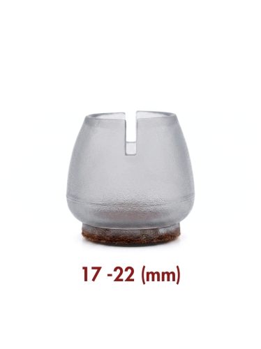 Nakładki ochronne na krzesła zestaw 4 szt. 17-22 mm