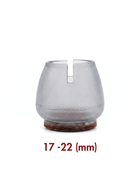 Nakładki ochronne na krzesła zestaw 4 szt. 17-22 mm