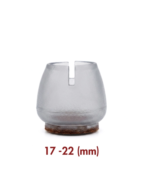 Nakładki ochronne na krzesła zestaw 4 szt. 17-22 mm