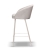 Hoker Welurowy FLOW 75cm slim szary noga kaszmirowa
