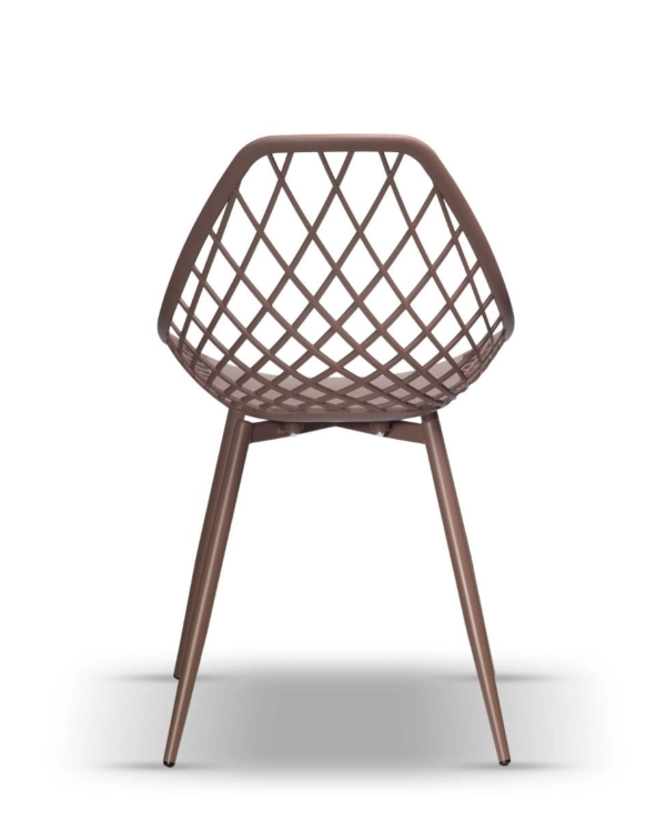 Krzesło Ogrodowe CHICO brązowe
