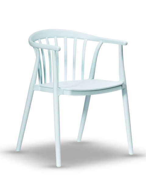 Krzesło Ogrodowe RIVA niebieska baby blue