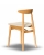 Krzesło Drewniane ANDERS tapicerowan