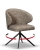 Krzesło Kubełkowe Obrotowe MOLLY noga slim