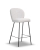 Hoker Tapicerowany RIO 75cm noga slim czarna