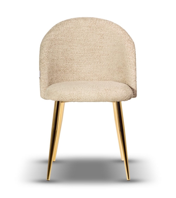 krzesło boucle SOUL ciemny beż